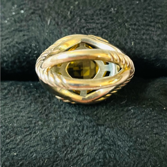 Davis Yurman size 6 Lemon Citrine ring - Picture 5 of 6